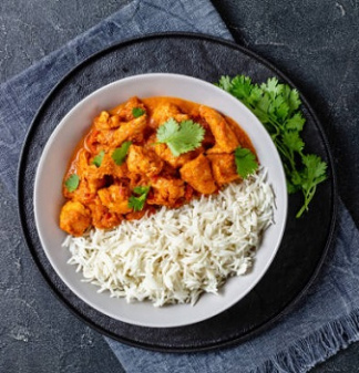 Chicken Curry + Rice